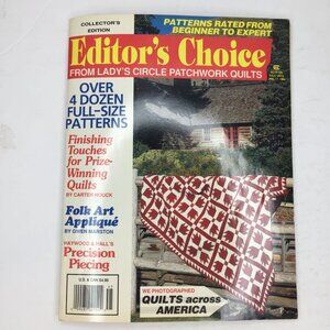 Editors Choice Ladys Circle Patchwork Quilts Magazine Collectors Edition America